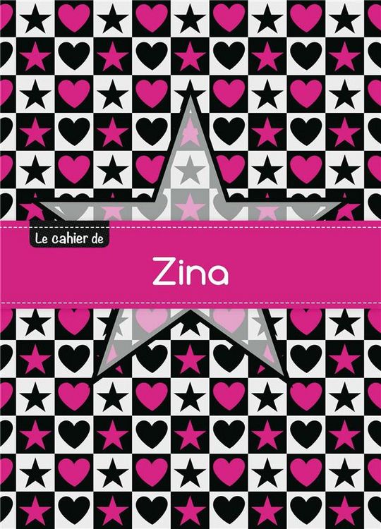 Produktbild: Cahier zina blanc,96p,a5