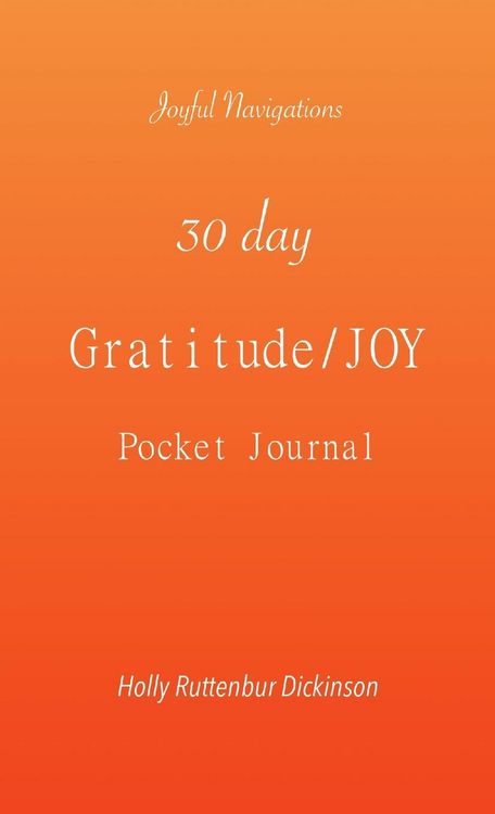 Produktbild: 30 day Gratitude/JOY Pocket Journal