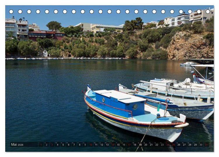 Produktbild: Gro&szlig;er Grieche Kreta (Tischkalender 2026 DIN A5 quer), CALVENDO Monatskalender