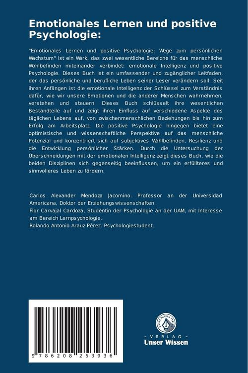 Produktbild: Emotionales Lernen und positive Psychologie: