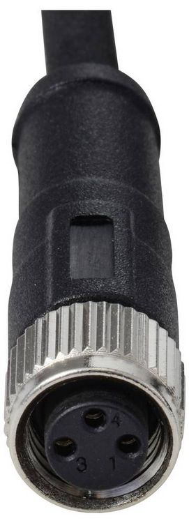 Produktbild: TRU COMPONENTS TC-13751936 Anschlussleitung M8 x 1 Buchse, gerade 5m Polzahl Sensoren: 3 1St.