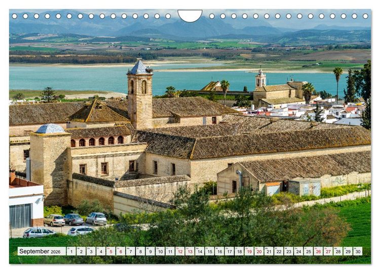 Produktbild: Andalusiens weisse D&ouml;rfer (Wandkalender 2026 DIN A4 quer), CALVENDO Monatskalender