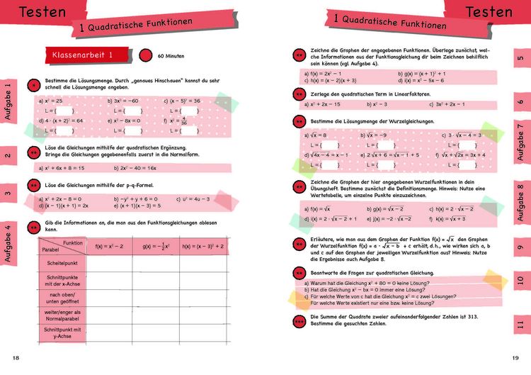 Produktbild: Wissen &ndash; &Uuml;ben &ndash; Testen: Mathematik 10. Klasse