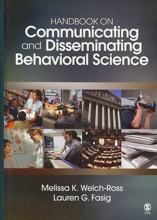 Produktbild: Handbook on Communicating and Disseminating Behavioral Scien