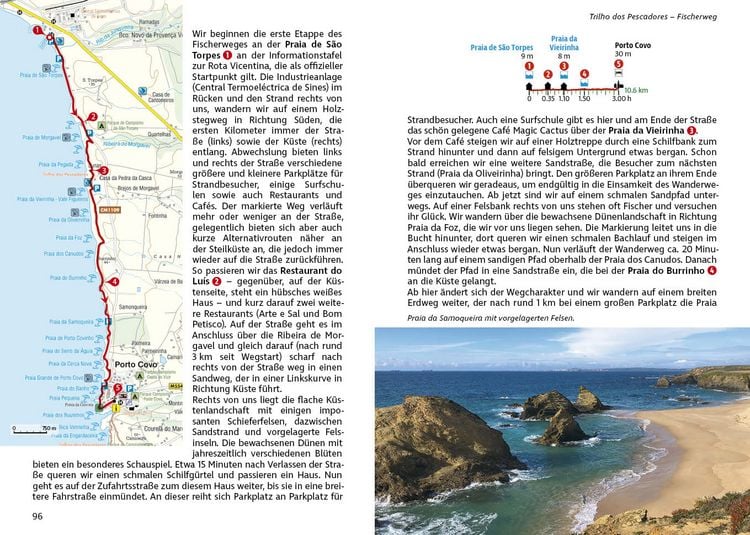 Produktbild: ROTHER Wanderf&uuml;hrer Portugal S&uuml;d: Rota Vicentina