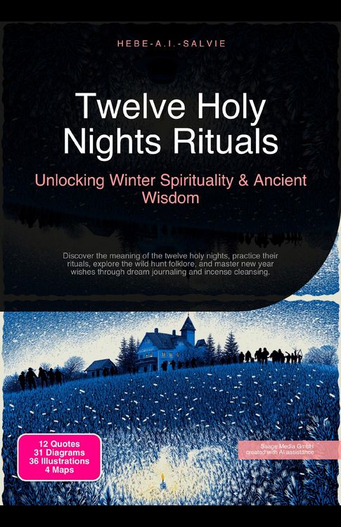 Produktbild: Twelve Holy Nights Rituals: Unlocking Winter Spirituality & Ancient Wisdom