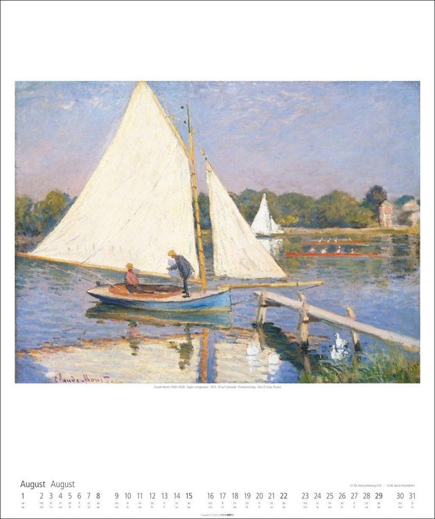 Produktbild: Claude Monet Kalender 2027