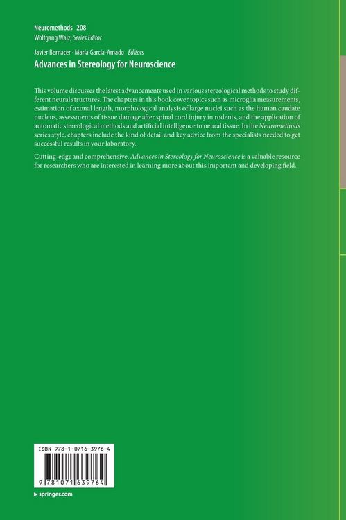 Produktbild: Advances in Stereology for Neuroscience