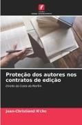Produktbild: Prote&ccedil;&atilde;o dos autores nos contratos de edi&ccedil;&atilde;o