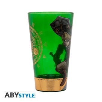 Produktbild: THE LEGEND OF ZELDA - Premium Large Glass - 400ml - Link box