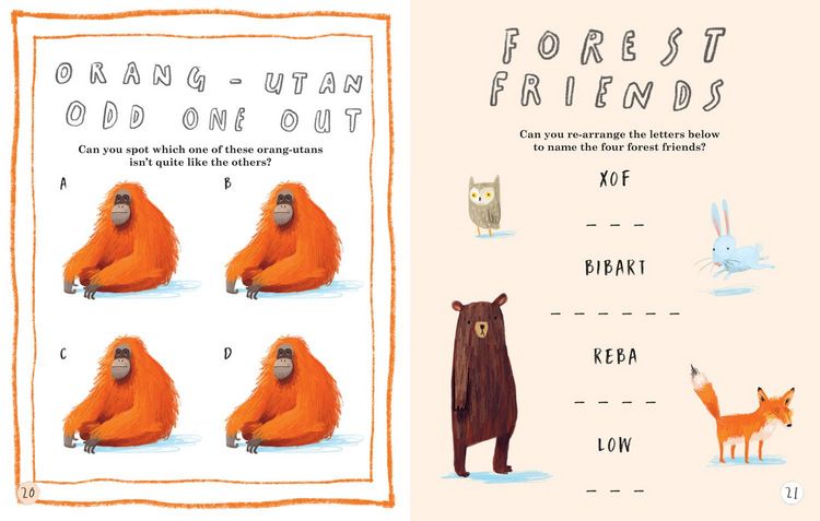 Produktbild: Here We Are Activity Book