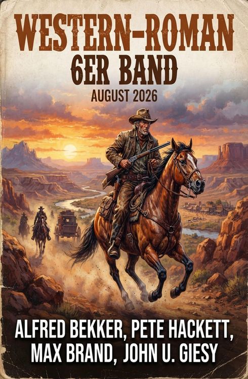 Produktbild: Western-Roman 6er Band August 2026