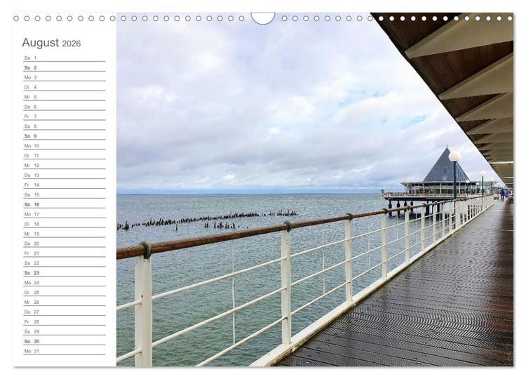 Produktbild: Fehmarn, R&uuml;gen und Usedom - Impressionen von den drei gro&szlig;en Ostseeinseln (Wandkalender 2026 DIN A3 quer), CALVENDO Monatskalender