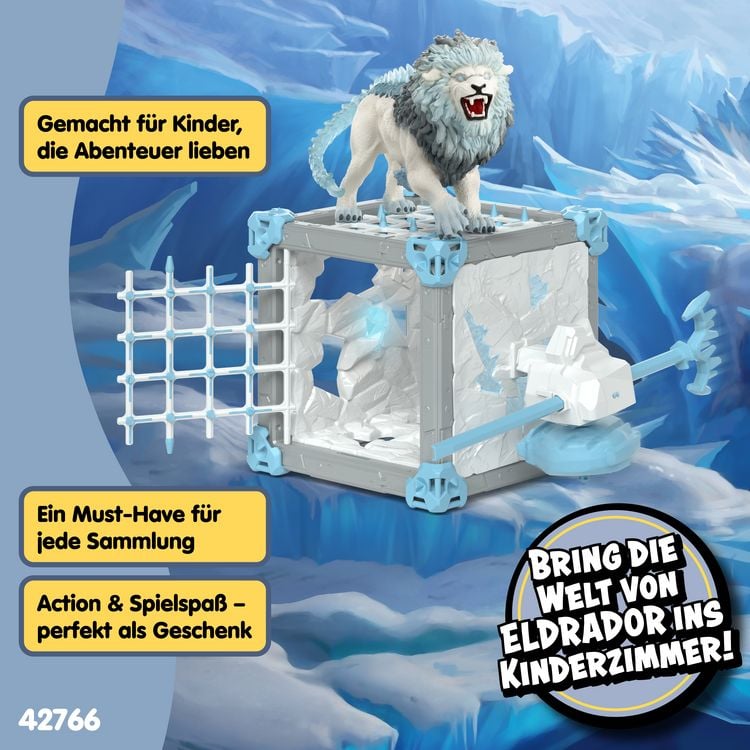 Produktbild: schleich&reg; 42766 BattleCave Eisl&ouml;we