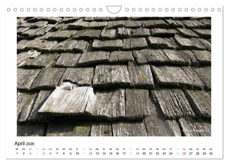 Produktbild: Holz - so vielf&auml;ltig (Wandkalender 2026 DIN A4 quer), CALVENDO Monatskalender