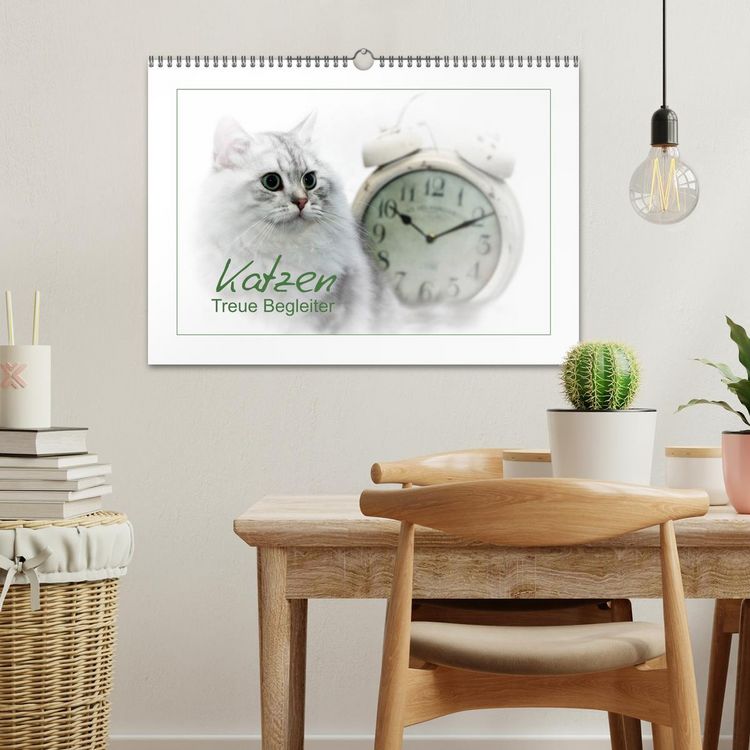 Produktbild: Katzen &ndash; Treue Begleiter (CH - Version) (Wandkalender 2026 DIN A3 quer), CALVENDO Monatskalender