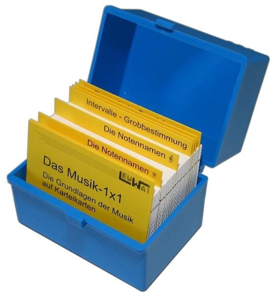 Produktbild: Das Musik-1x1 | Musiknoten lesen lernen mit Karteikarten