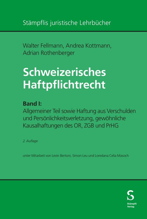 Produktbild: Schweizerisches Haftpflichtrecht