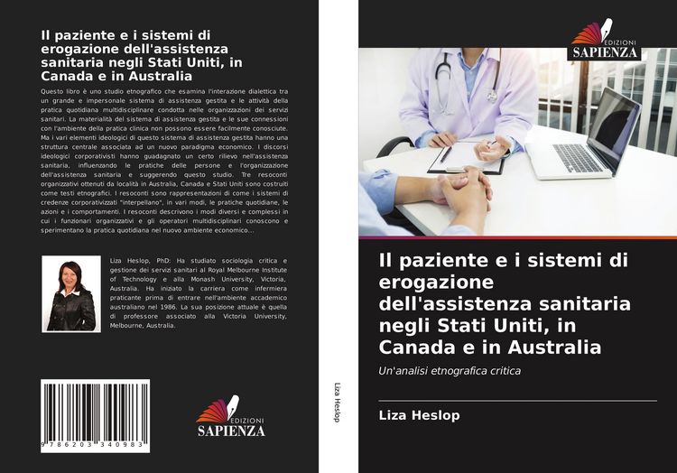 Produktbild: Il paziente e i sistemi di erogazione dell'assistenza sanitaria negli Stati Uniti, in Canada e in Australia