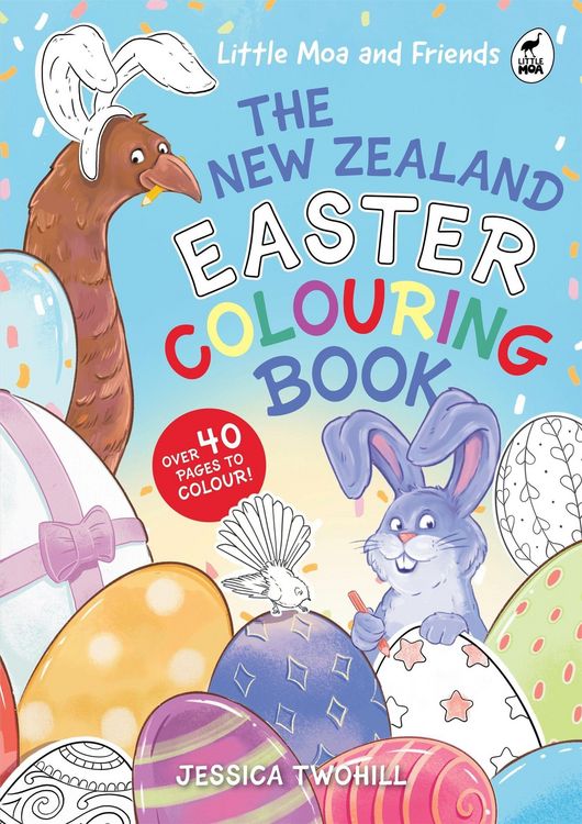 Produktbild: Little Moa And Friends: The New Zealand Easter Colouring Book