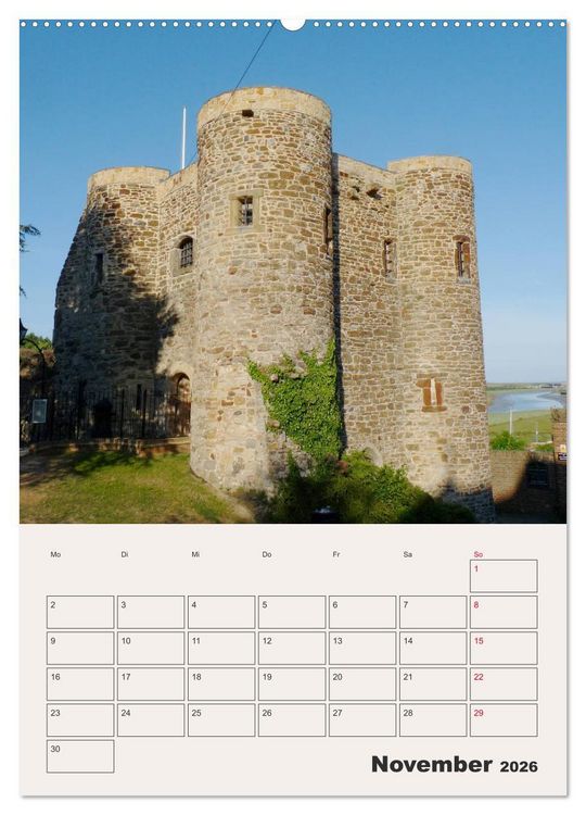 Produktbild: Lovely England Wundersch&ouml;ne Reiseeindr&uuml;cke (Wandkalender 2026 DIN A2 hoch), CALVENDO Monatskalender