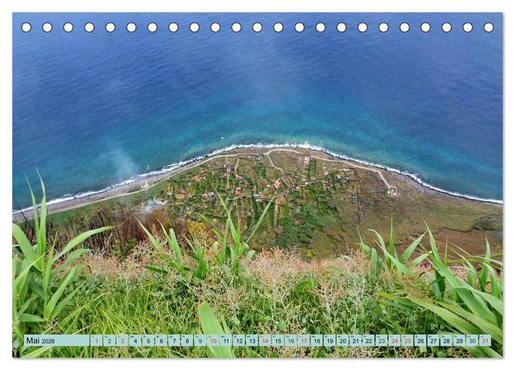 Produktbild: Die Insel Madeira (Tischkalender 2026 DIN A5 quer), CALVENDO Monatskalender