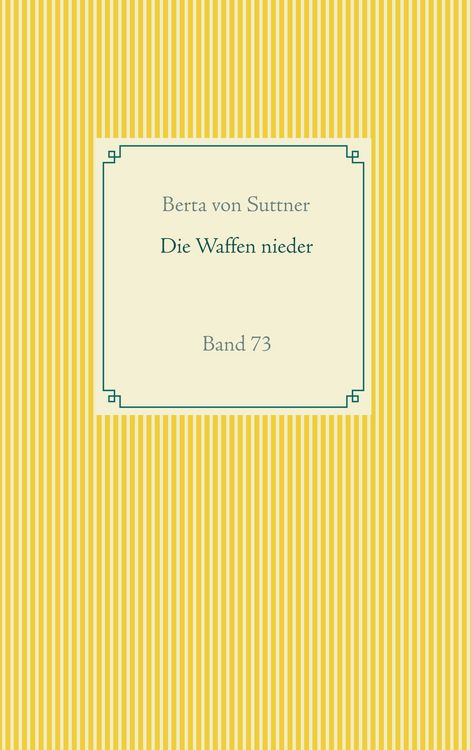 Produktbild: Die Waffen nieder