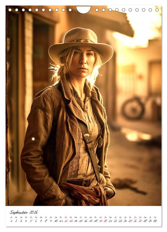 Produktbild: Starke Cowgirls (Wandkalender 2026 DIN A4 hoch), CALVENDO Monatskalender