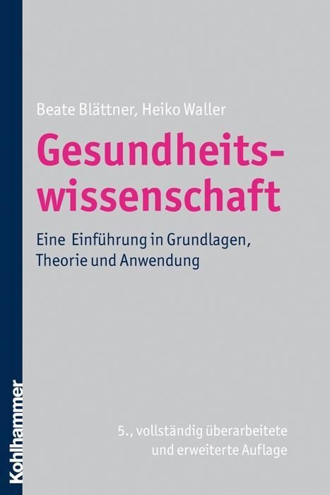 Produktbild: Gesundheitswissenschaft