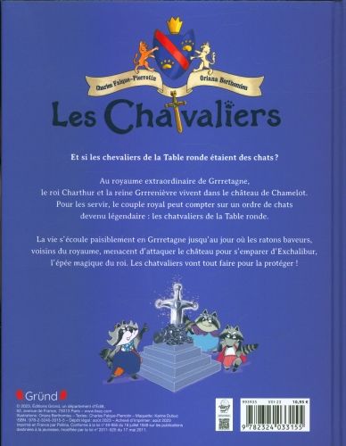 Produktbild: Les chatvaliers. Les chatvaliers contre les ratons baveurs !