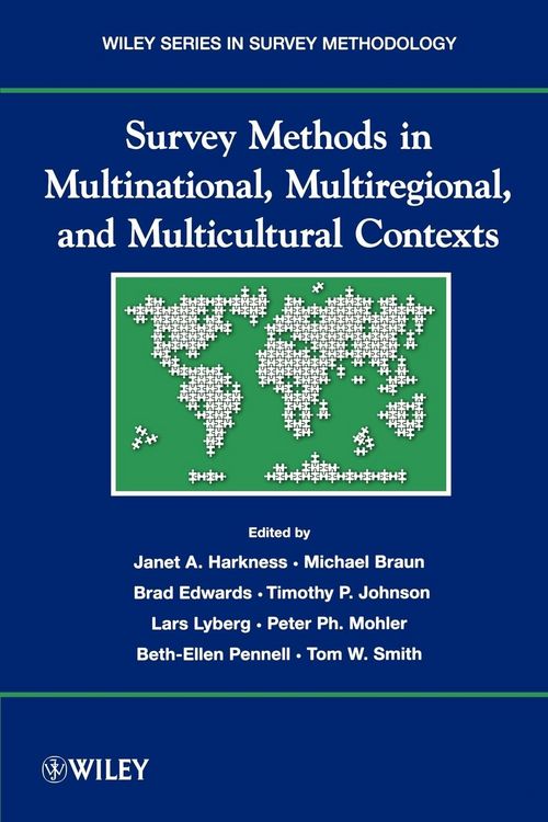 Produktbild: Survey Methods in Multinational, Multiregional, and Multicultural Contexts