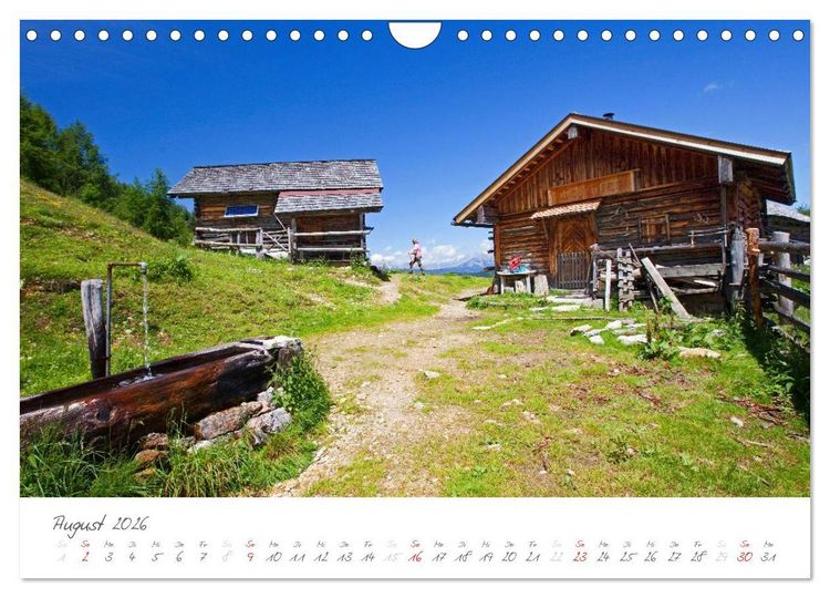 Produktbild: Einladung auf die Salzburger Almh&uuml;tten (Wandkalender 2026 DIN A4 quer), CALVENDO Monatskalender