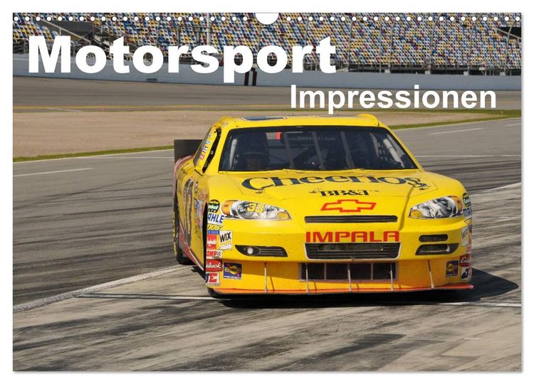 Produktbild: Motorsport - Impressionen (Wandkalender 2026 DIN A3 quer), CALVENDO Monatskalender