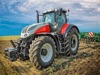 Produktbild: CALVENDO Puzzle Ein Motiv aus dem Kalender Traktor Giganten | 1000 Teile Lege-Gr&ouml;&szlig;e 64x48cm Foto-Puzzle f&uuml;r gl&uuml;ckliche Stunden