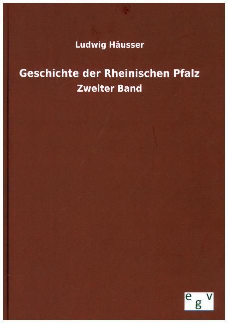Produktbild: Geschichte der Rheinischen Pfalz