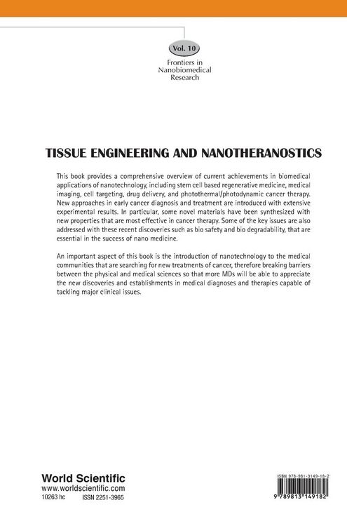 Produktbild: TISSUE ENGINEERING AND NANOTHERANOSTICS