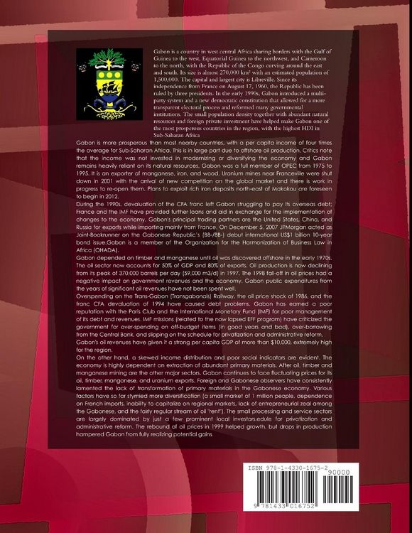 Produktbild: Gabon Country Study Guide Volume 1 Strategic Information and Developments