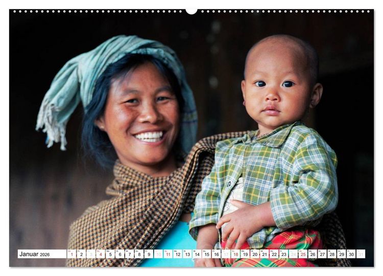 Produktbild: PORTRAITS - Frauen aus aller Welt (Wandkalender 2026 DIN A2 quer), CALVENDO Monatskalender