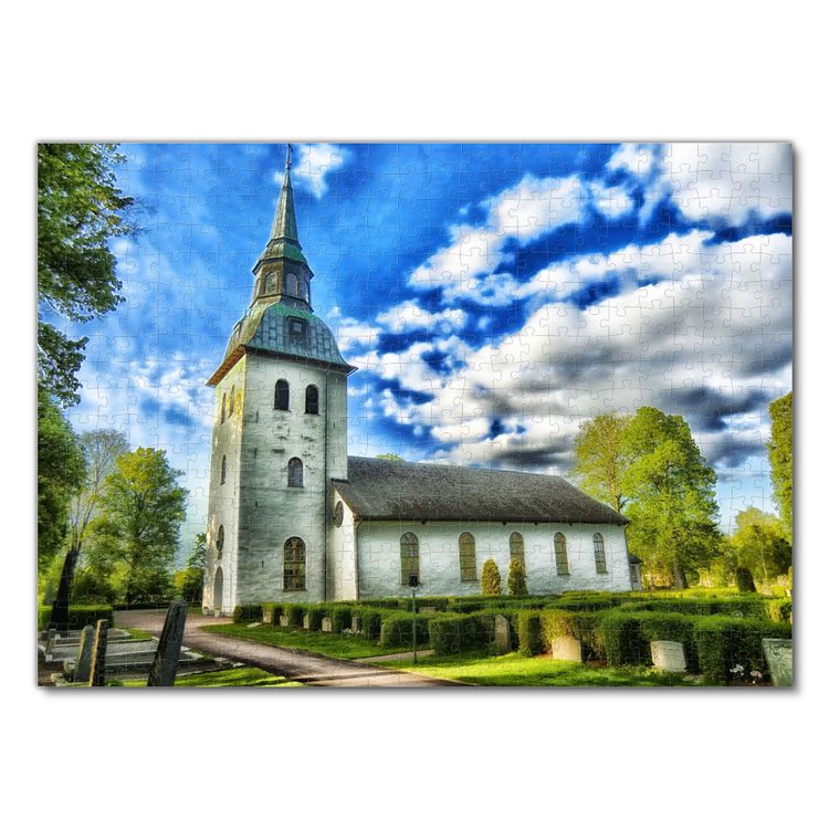 Produktbild: Lais Puzzle Kirche V&auml;rmland Schweden 500 Teile
