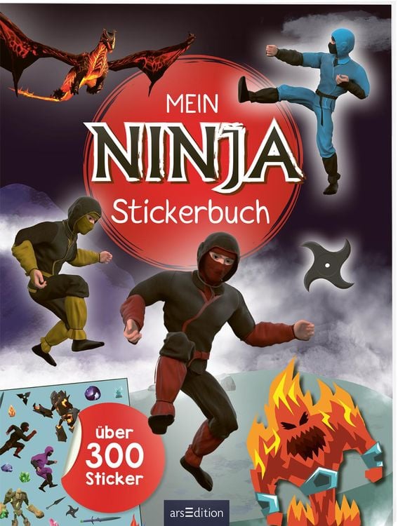 Produktbild: Mein Ninja-Stickerbuch