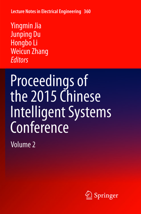 Produktbild: Proceedings of the 2015 Chinese Intelligent Systems Conference
