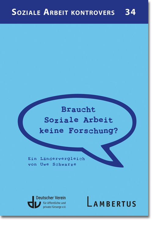 Produktbild: Braucht Soziale Arbeit keine Forschung?