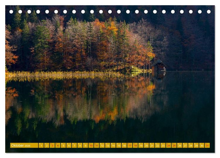 Produktbild: Salzkammergut und Eisenwurzen (Tischkalender 2026 DIN A5 quer), CALVENDO Monatskalender