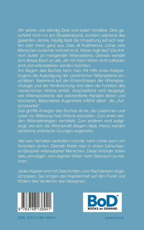 Produktbild: Mehr Willensst&auml;rke