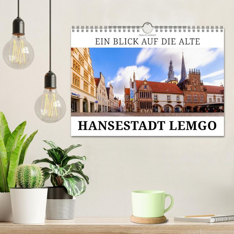 Produktbild: Ein Blick auf Alte Hansestadt Lemgo (Wandkalender 2026 DIN A4 quer), CALVENDO Monatskalender