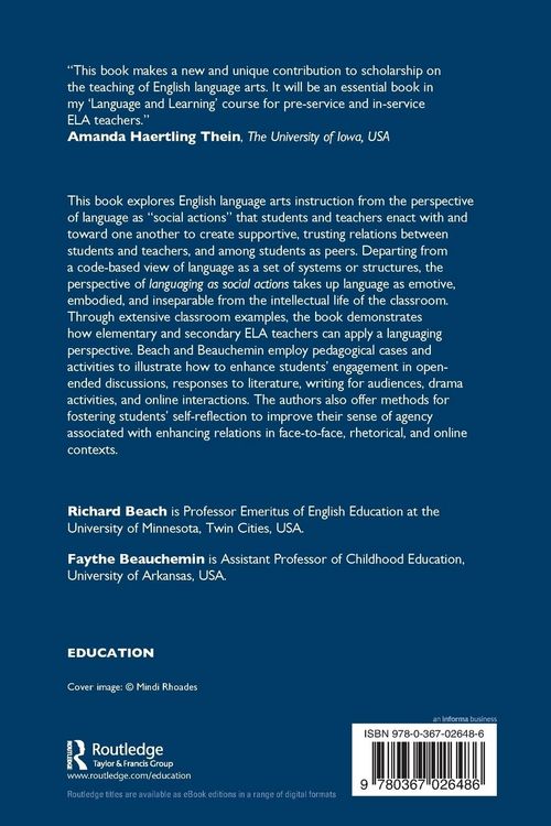 Produktbild: Teaching Language as Action in the ELA Classroom