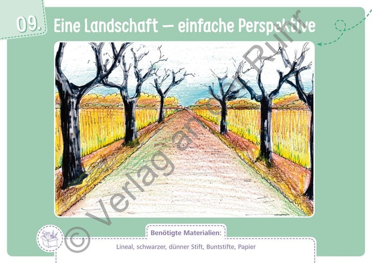 Produktbild: Die Kreativ-Kartei f&uuml;r den Kunstunterricht