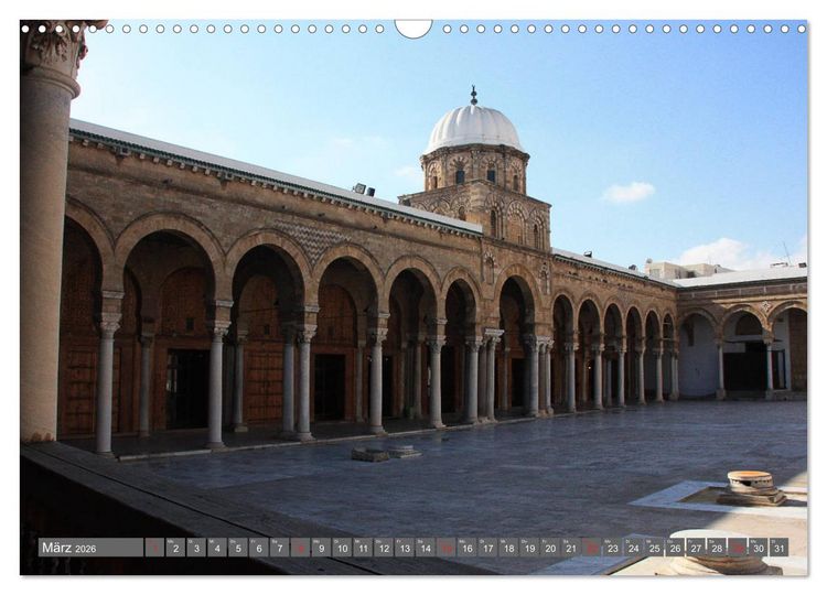 Produktbild: Tunesien - mediterrane Br&uuml;cke zum Orient (Wandkalender 2026 DIN A3 quer), CALVENDO Monatskalender