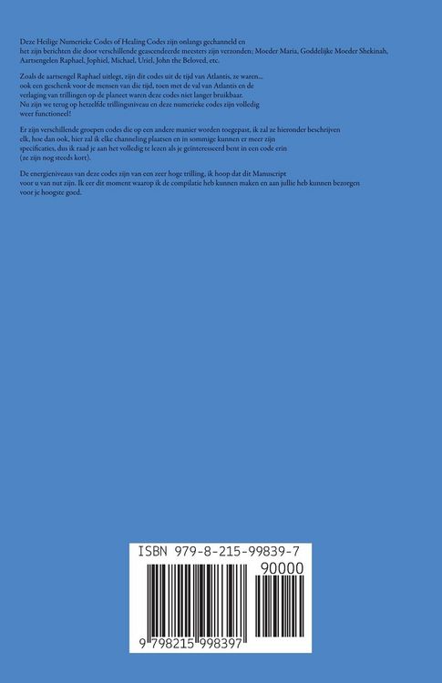 Produktbild: Heilige Numerieke Codes van Agesta