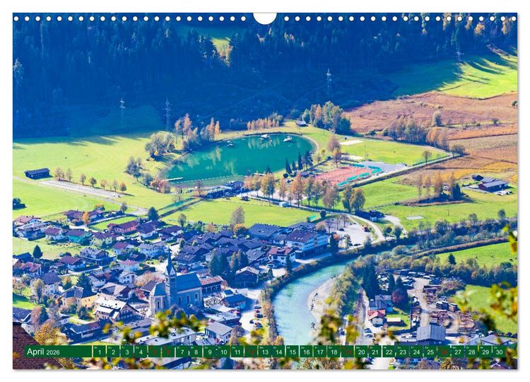 Produktbild: Piesendorf & Niedernsill (Wandkalender 2026 DIN A3 quer), CALVENDO Monatskalender